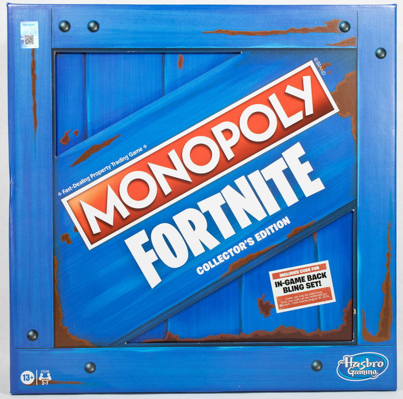 Fortnite Monopoly Game Board Only